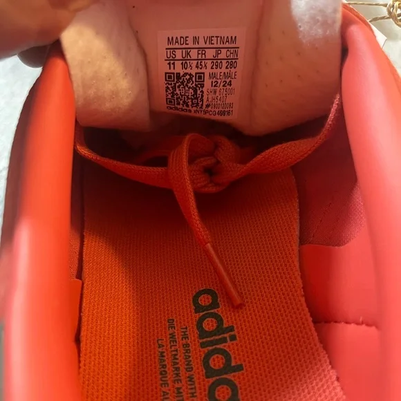 Adidas Originals Gazelle Indoor Sneakers Preloved Scarlet Green Men’s 11 JH5407 - Picture 10 of 11